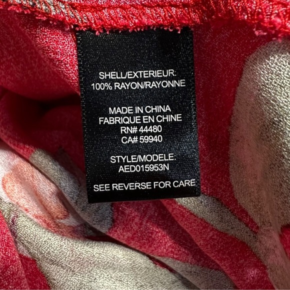 AFRM Micah Corset Tiered Maxi Floral Dress Slit Flutter Sleeves Size Small Read - Picture 8 of 14